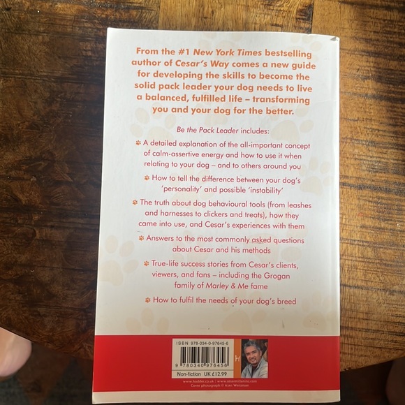 Cesar milan book Be the Pack Leader - Picture 3 of 3